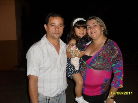 Melque, Mariele e Maria Eduarda